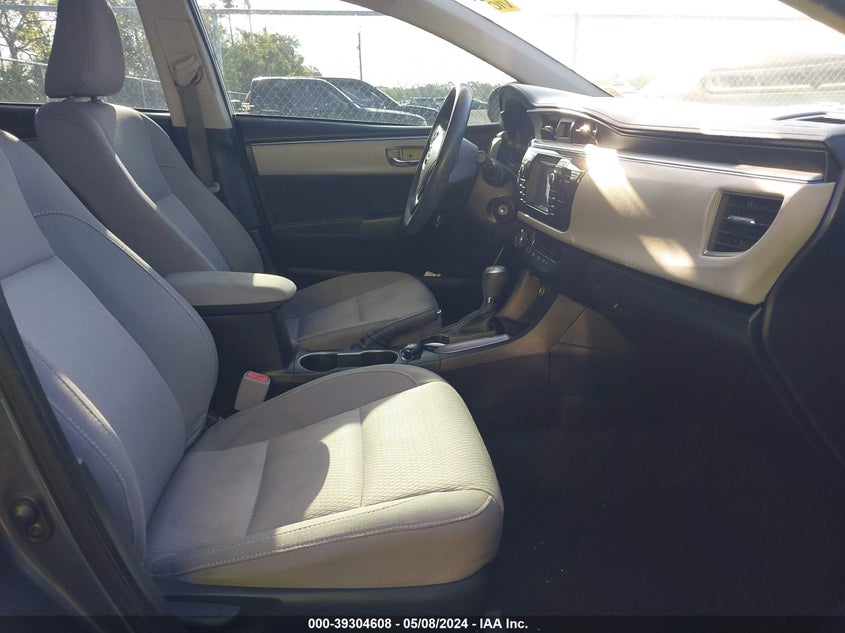 2015 TOYOTA COROLLA L/LE/LE PLS/PRM/S/S PLS - 2T1BURHE8FC266964