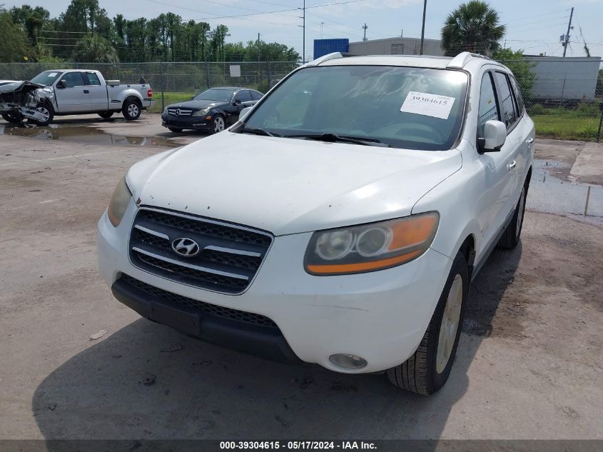 2008 Hyundai Santa Fe Limited/Se VIN: 5NMSH13EX8H143306 Lot: 39304615