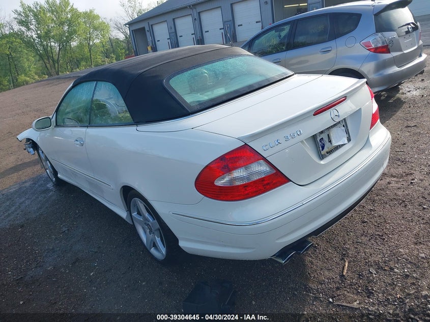 2009 Mercedes-Benz Clk 350 VIN: WDBTK56F79F265054 Lot: 39304645