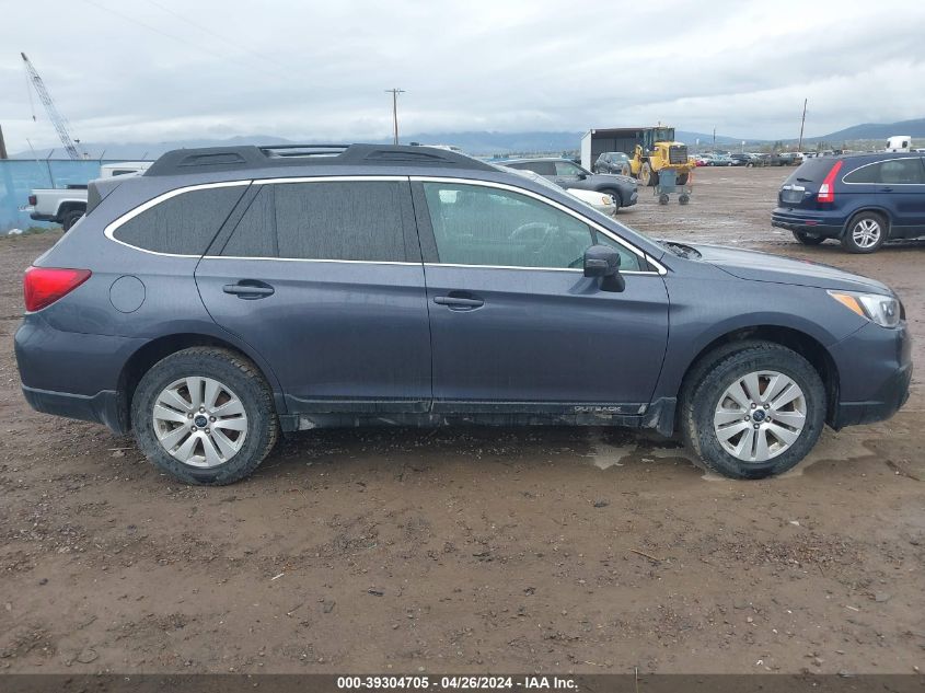 2016 Subaru Outback 2.5I Premium VIN: 4S4BSBFC5G3221159 Lot: 39304705