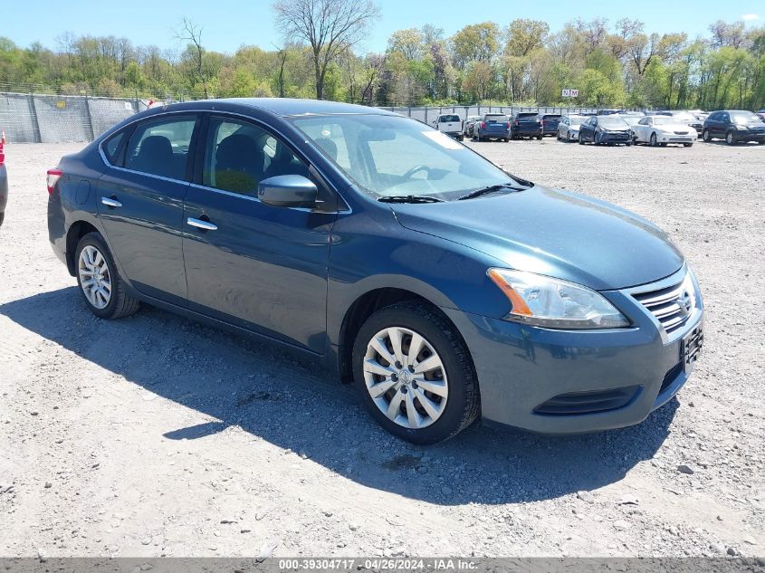 3N1AB7AP5EL631455 | 2014 NISSAN SENTRA