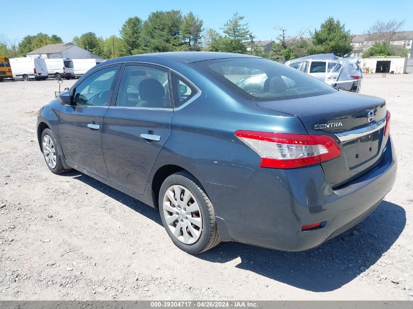 3N1AB7AP5EL631455 | 2014 NISSAN SENTRA