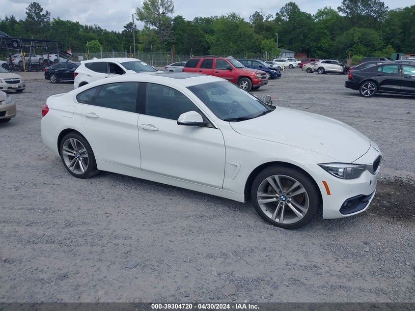 2019 BMW 430I Gran Coupe xDrive VIN: WBA4J3C52KBL08993 Lot: 39304720