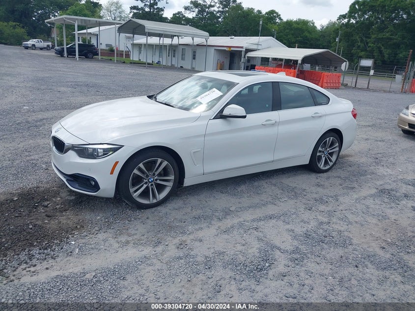 2019 BMW 430I Gran Coupe xDrive VIN: WBA4J3C52KBL08993 Lot: 39304720