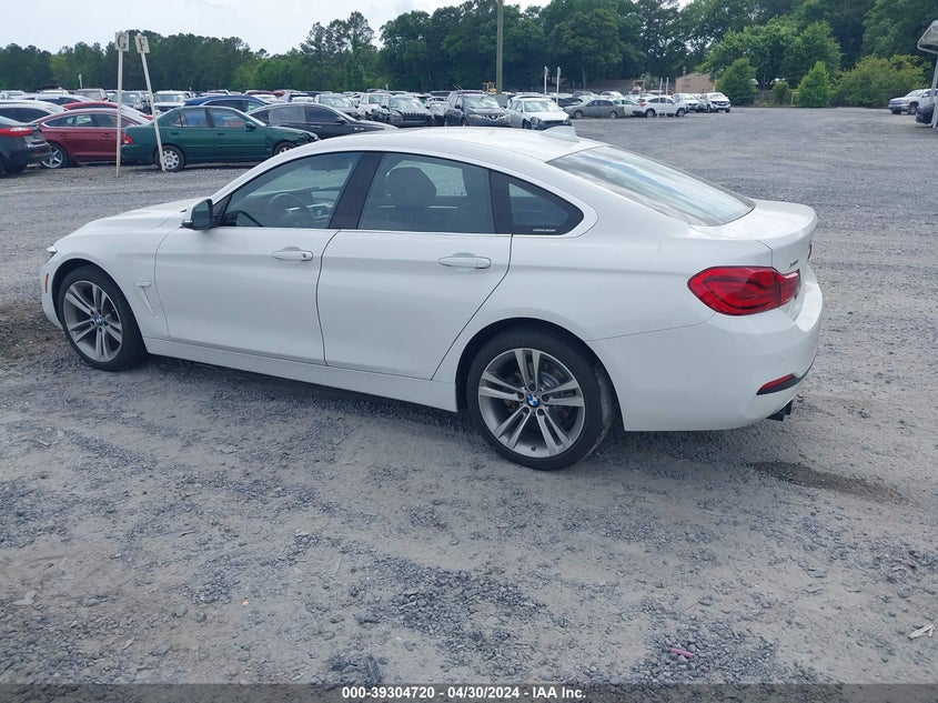 2019 BMW 430I Gran Coupe xDrive VIN: WBA4J3C52KBL08993 Lot: 39304720