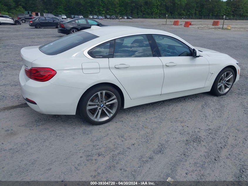 2019 BMW 430I Gran Coupe xDrive VIN: WBA4J3C52KBL08993 Lot: 39304720