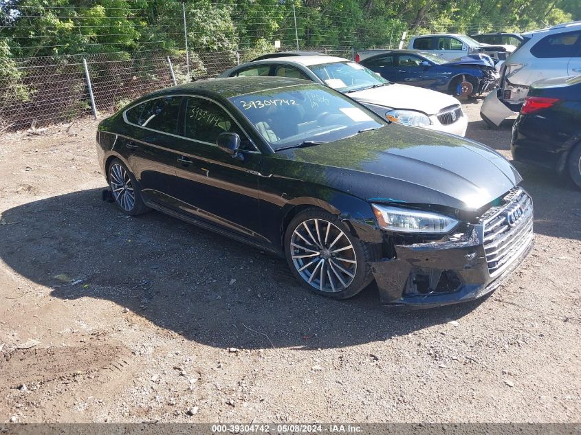 2018 Audi A5 2.0T Premium VIN: WAUBNCF58JA005762 Lot: 39304742