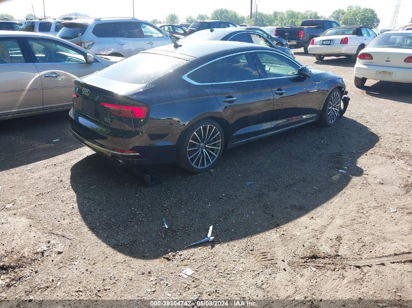 2018 Audi A5 2.0T Premium VIN: WAUBNCF58JA005762 Lot: 39304742