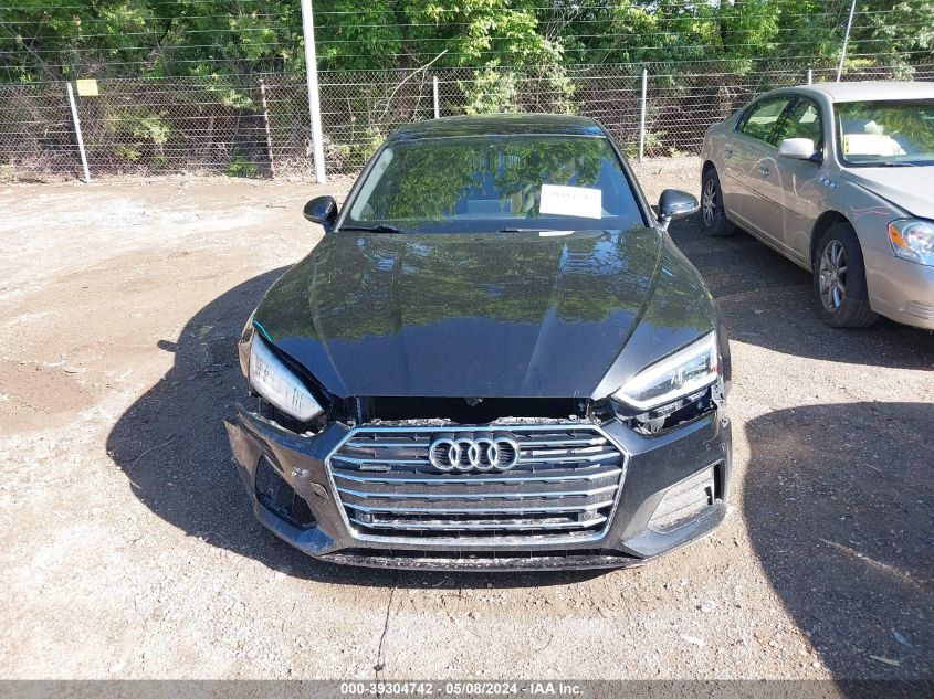 2018 Audi A5 2.0T Premium VIN: WAUBNCF58JA005762 Lot: 39304742