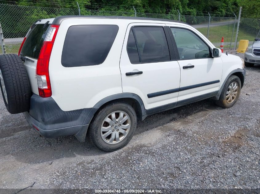 2006 Honda Cr-V Ex VIN: JHLRD78886C044580 Lot: 39304745