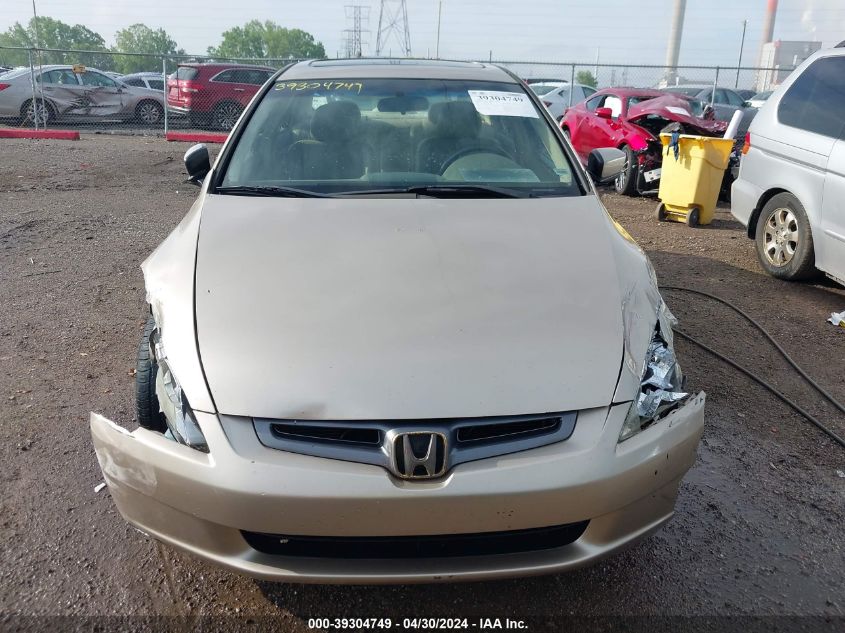 2005 Honda Accord 3.0 Ex VIN: 1HGCM66545A029897 Lot: 39304749