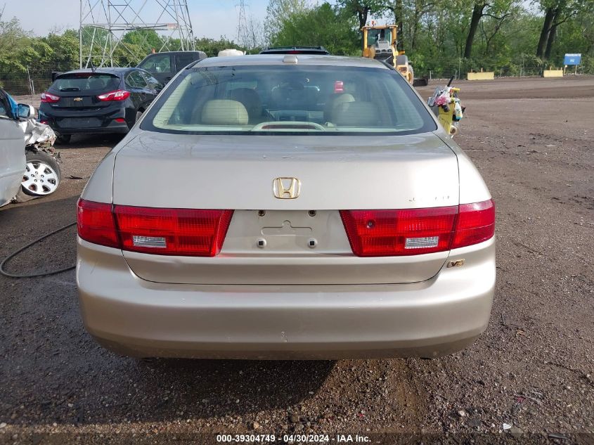 2005 Honda Accord 3.0 Ex VIN: 1HGCM66545A029897 Lot: 39304749