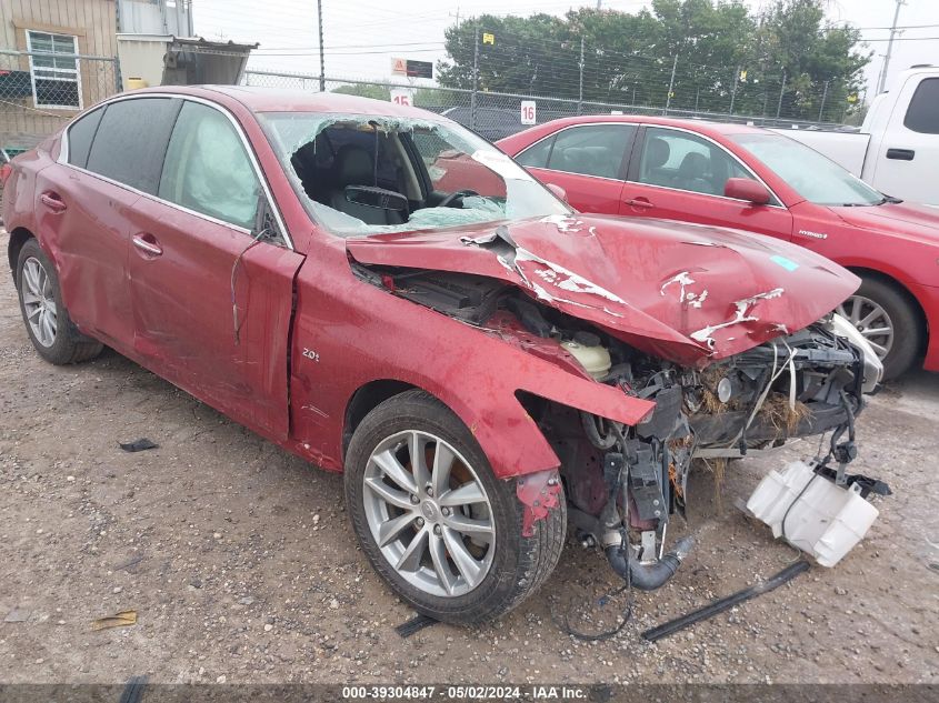 2016 Infiniti Q50 2.0T Base/2.0T Premium VIN: JN1CV7AP2GM200578 Lot: 39304847