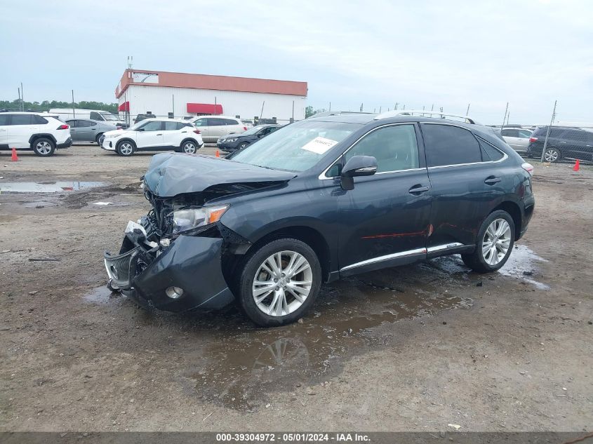 2011 Lexus Rx 450H VIN: JTJBC1BA4B2034216 Lot: 39304972