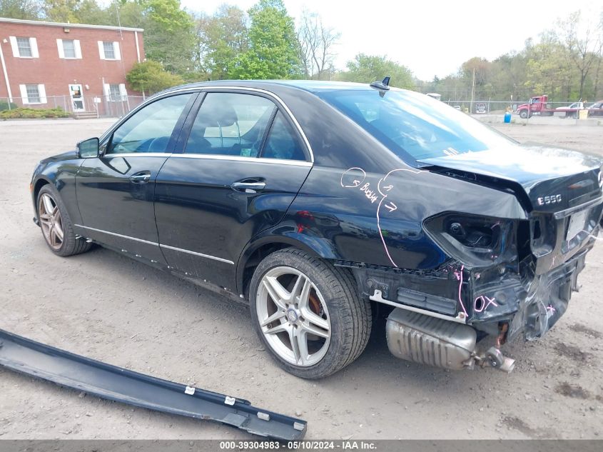 2013 Mercedes-Benz E 550 4Matic VIN: WDDHF9BB5DA677216 Lot: 39304983