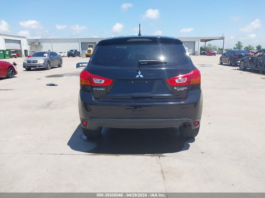 2015 Mitsubishi Outlander Sport Es VIN: 4A4AP3AU5FE027010 Lot: 39305046