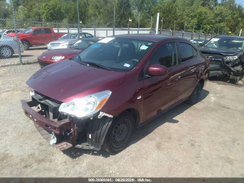 2019 Mitsubishi Mirage G4 Es VIN: ML32F3FJXKHF15266 Lot: 39305161