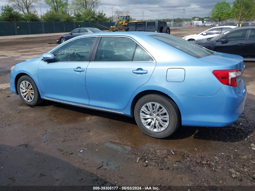 2012 Toyota Camry Le VIN: 4T4BF1FK4CR233299 Lot: 39305177