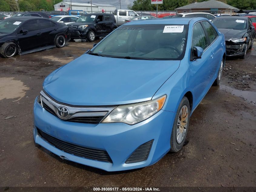 2012 Toyota Camry Le VIN: 4T4BF1FK4CR233299 Lot: 39305177