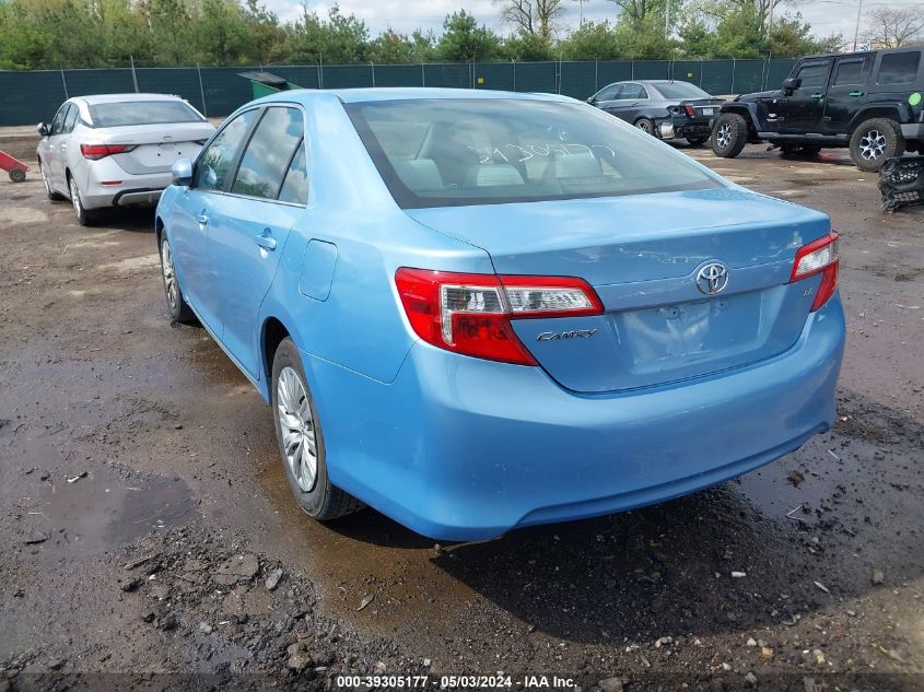 2012 Toyota Camry Le VIN: 4T4BF1FK4CR233299 Lot: 39305177