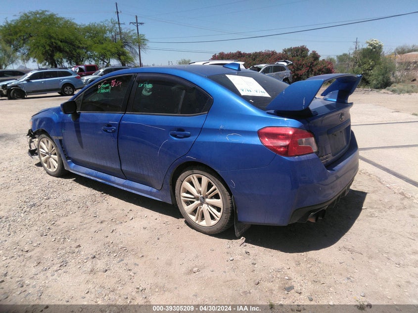 2018 Subaru Wrx VIN: JF1VA1A67J9838850 Lot: 39305209