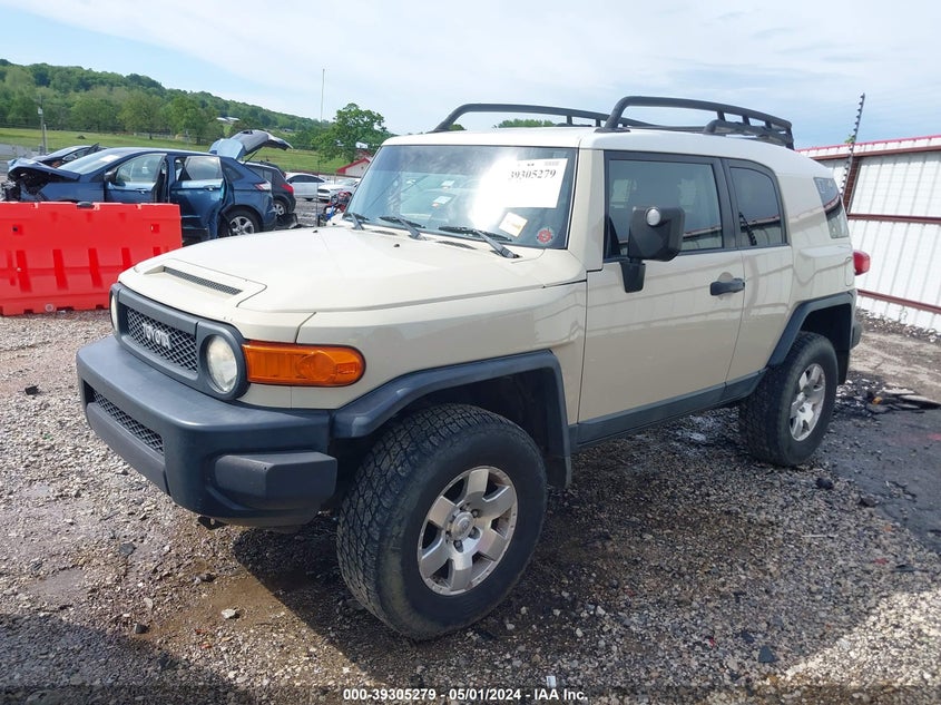 2008 Toyota Fj Cruiser VIN: JTEBU11F380101837 Lot: 39305279