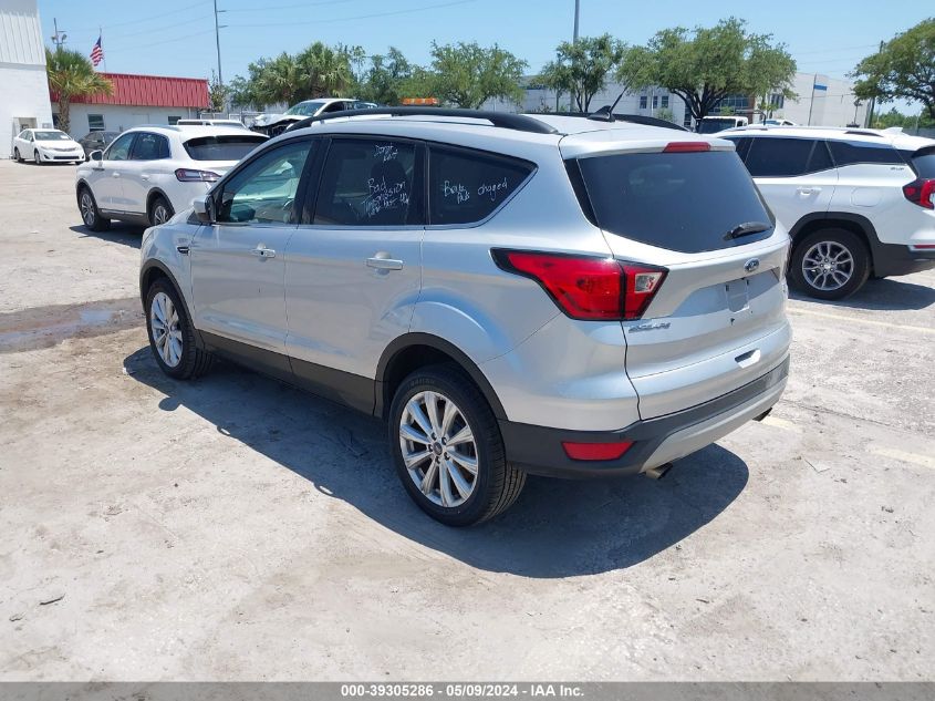 2019 Ford Escape Sel VIN: 1FMCU9HD9KUA73016 Lot: 39305286