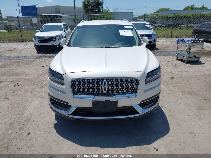 2019 Lincoln Nautilus Select VIN: 2LMPJ8K93KBL23336 Lot: 39305360