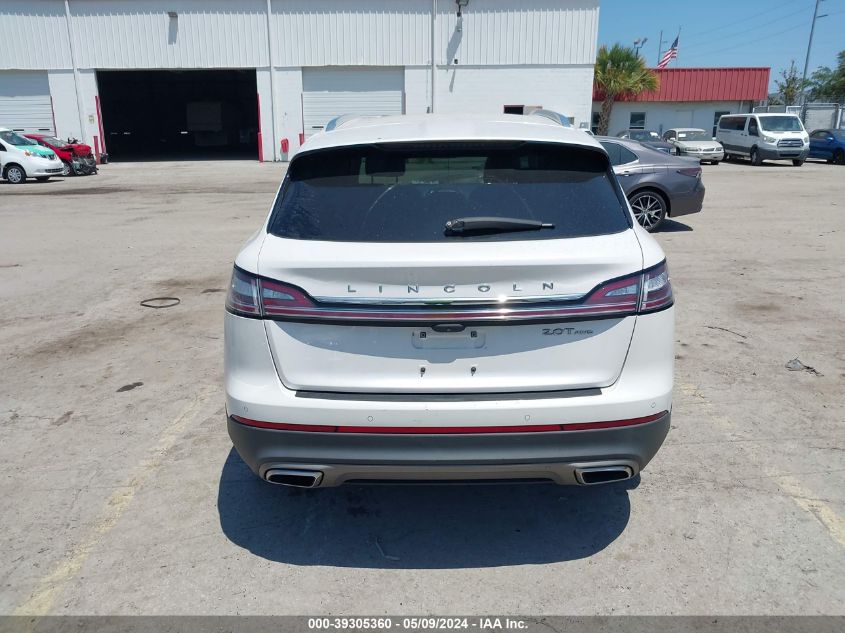 2019 Lincoln Nautilus Select VIN: 2LMPJ8K93KBL23336 Lot: 39305360