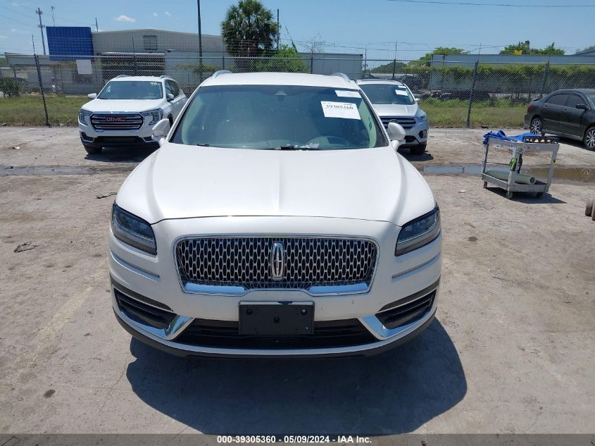 2019 Lincoln Nautilus Select VIN: 2LMPJ8K93KBL23336 Lot: 39305360