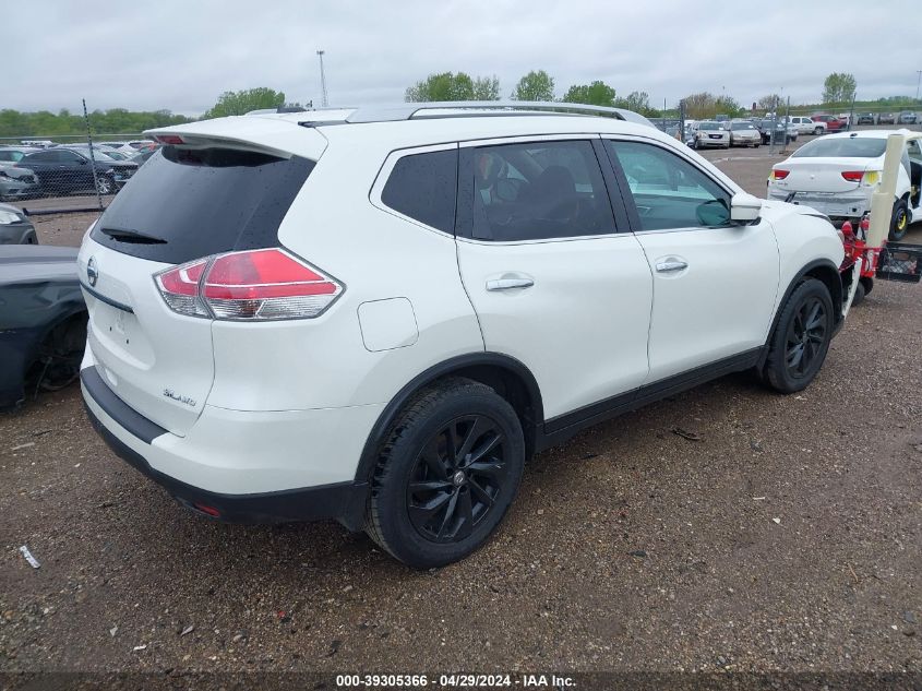 2015 Nissan Rogue Sl VIN: 5N1AT2MV7FC858890 Lot: 39305366