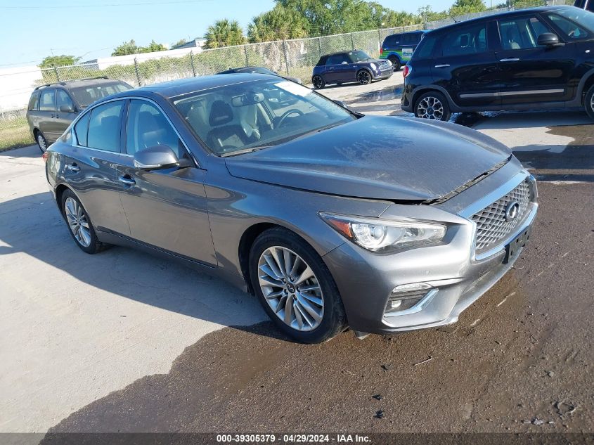 JN1EV7BR4MM754144 | 2021 INFINITI Q50