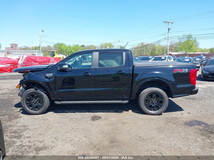 VIN 1FTER4FH7KLB17933 2019 FORD RANGER LARIAT
