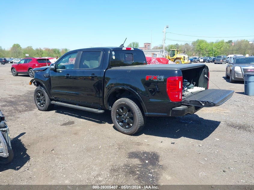 VIN 1FTER4FH7KLB17933 2019 FORD RANGER LARIAT