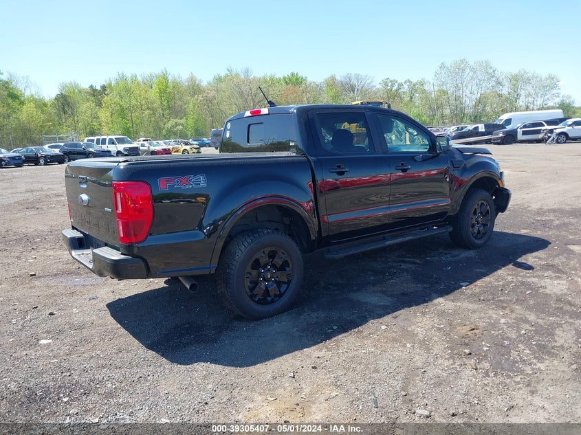 VIN 1FTER4FH7KLB17933 2019 FORD RANGER LARIAT