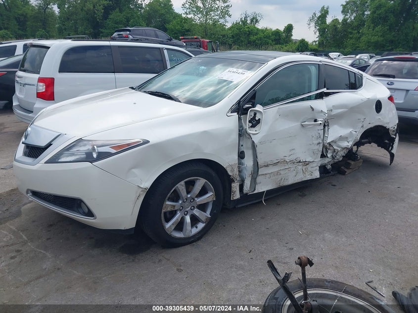 2010 Acura Zdx VIN: 2HNYB1H66AH500229 Lot: 39305439