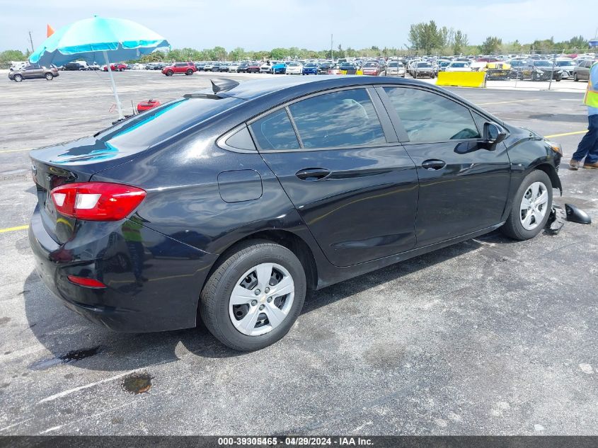 2018 Chevrolet Cruze Ls Auto VIN: 1G1BC5SM1J7184346 Lot: 39305465