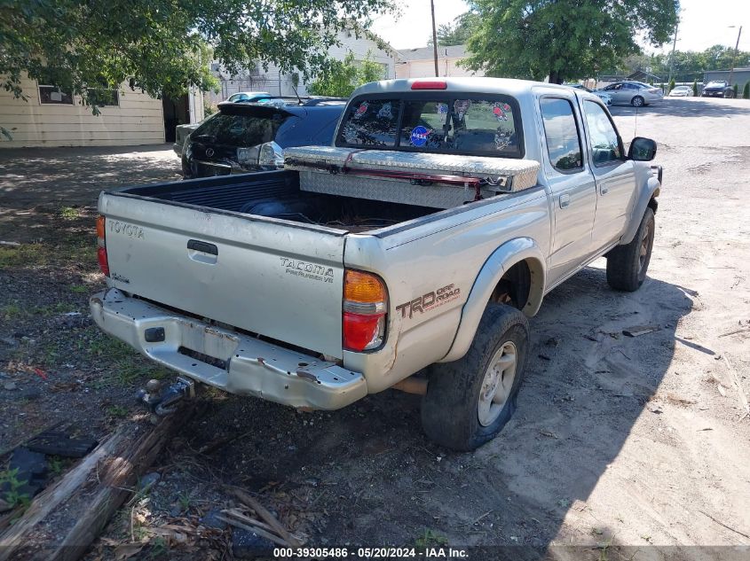 2002 Toyota Tacoma Prerunner V6 VIN: 5TEGN92N02Z052521 Lot: 40915138