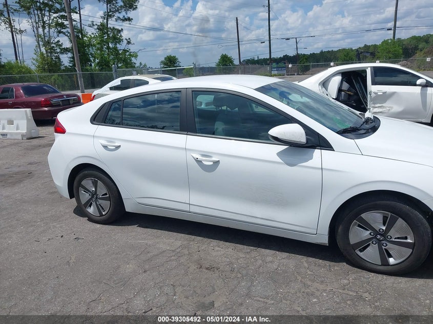 2021 HYUNDAI IONIQ HYBRID BLUE - KMHC65LC7MU252837