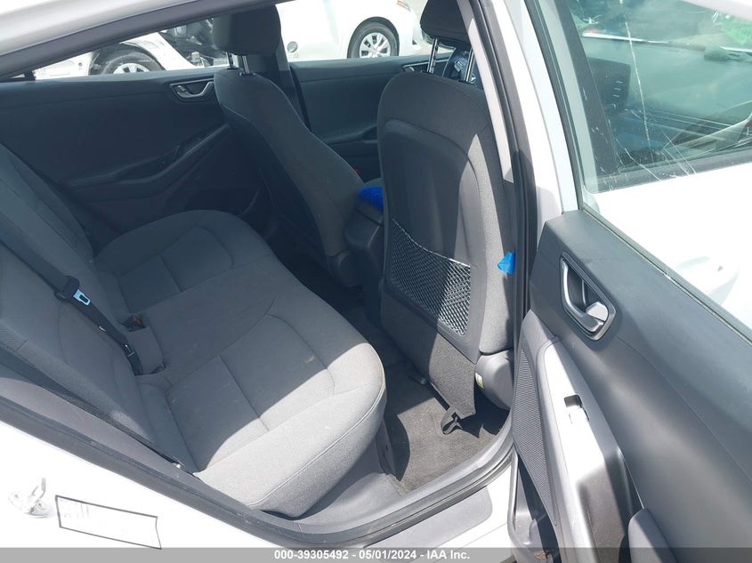 2021 HYUNDAI IONIQ HYBRID BLUE - KMHC65LC7MU252837