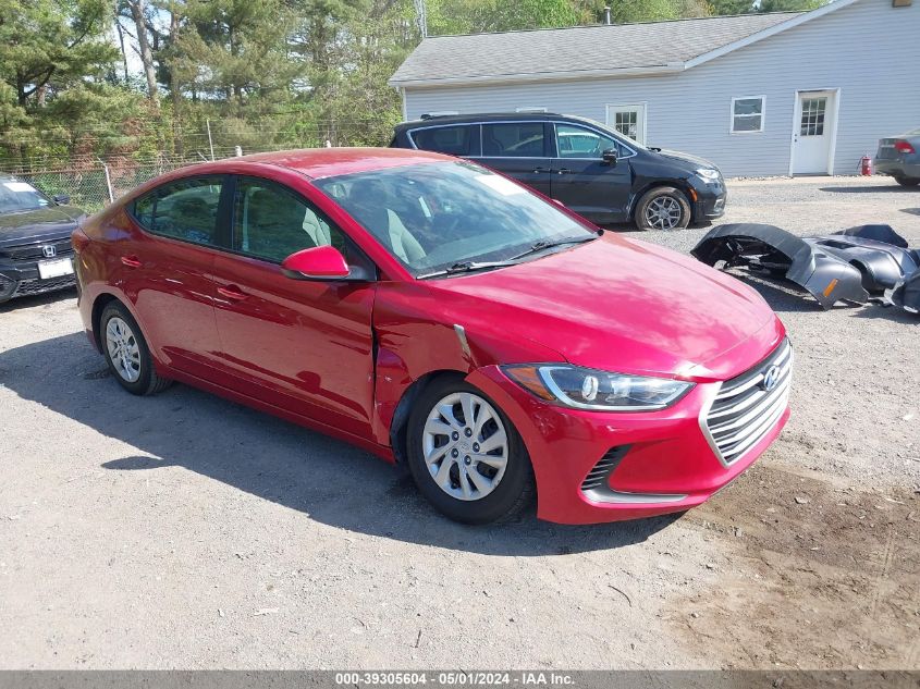 2018 HYUNDAI ELANTRA SE - 5NPD74LF7JH230790