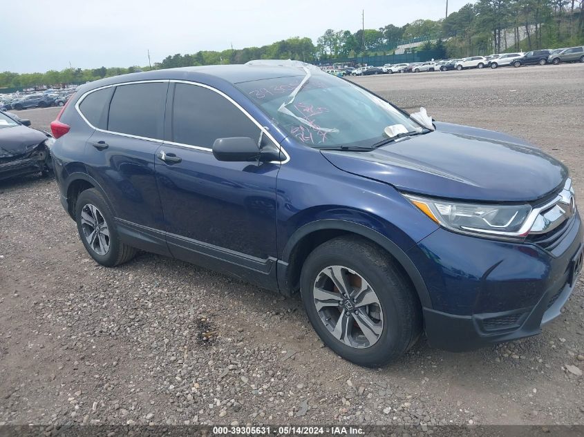 2019 Honda Cr-V Lx VIN: 2HKRW6H39KH215843 Lot: 39305631