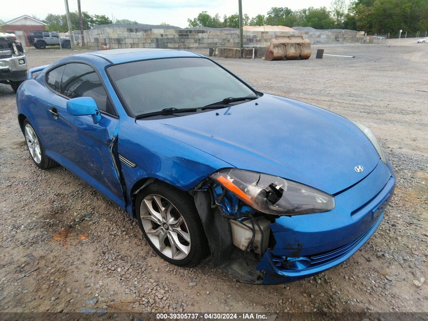 2007 Hyundai Tiburon Gt/Gt Limited/Se VIN: KMHHN66F77U243628 Lot: 39305737
