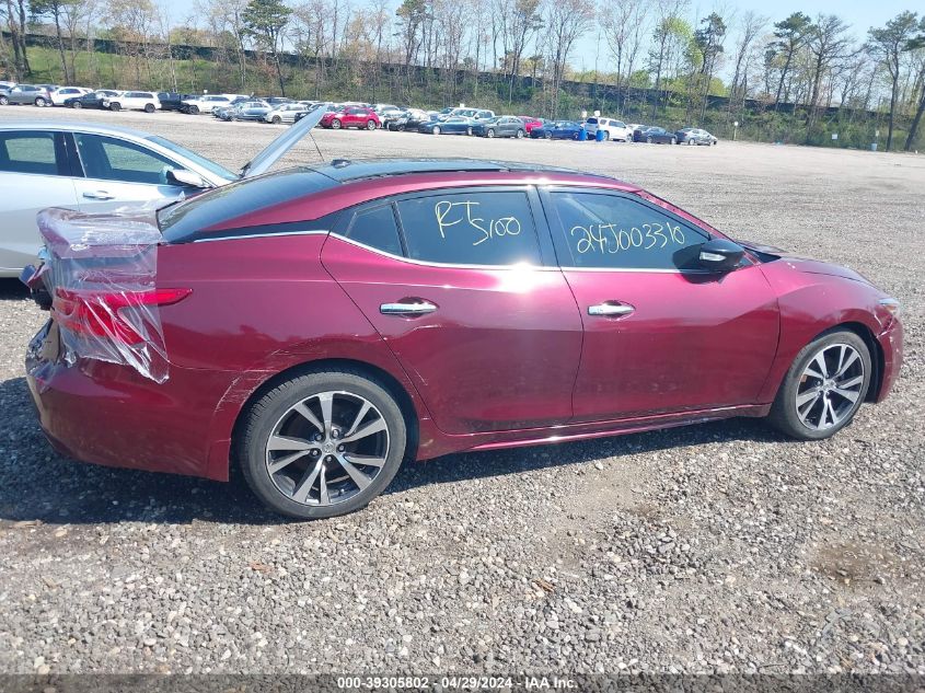 2016 Nissan Maxima 3.5 Platinum VIN: 1N4AA6AP0GC421442 Lot: 39305802