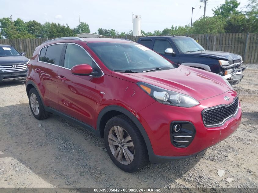 2017 Kia Sportage Lx VIN: KNDPMCACXH7200982 Lot: 39305842