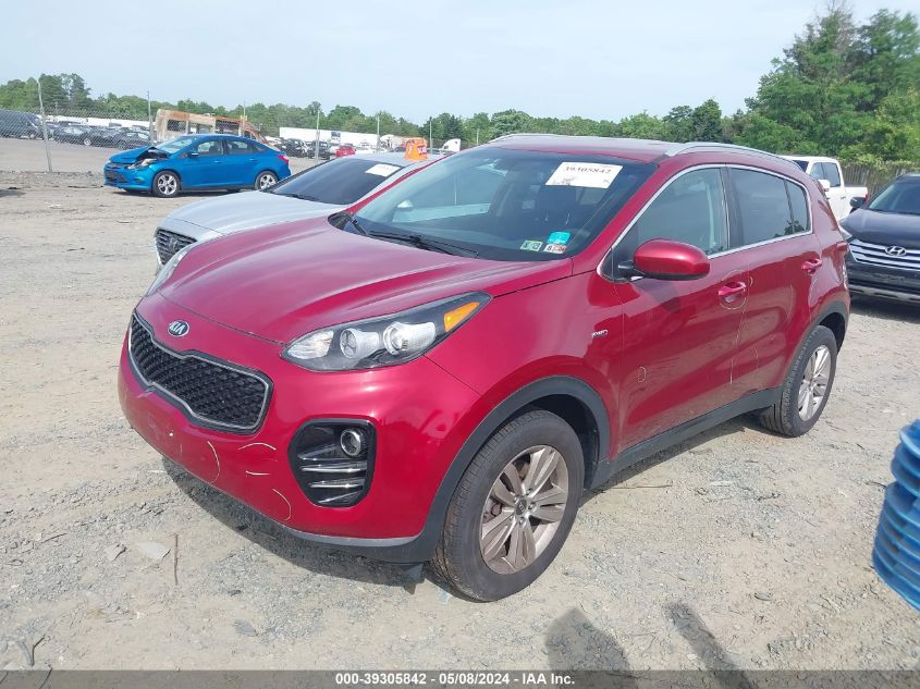 2017 Kia Sportage Lx VIN: KNDPMCACXH7200982 Lot: 39305842