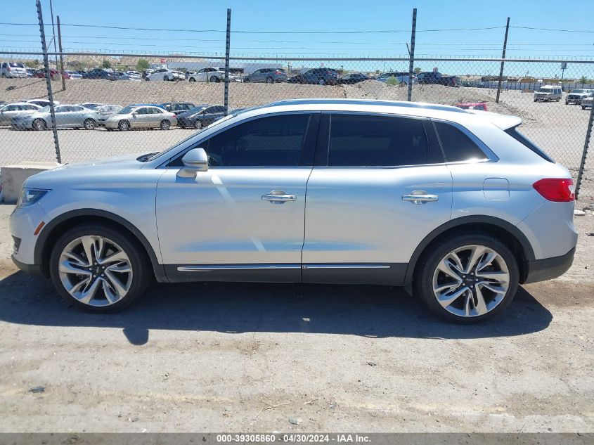 2016 Lincoln Mkx Reserve VIN: 2LMPJ8LR4GBL79338 Lot: 39305860