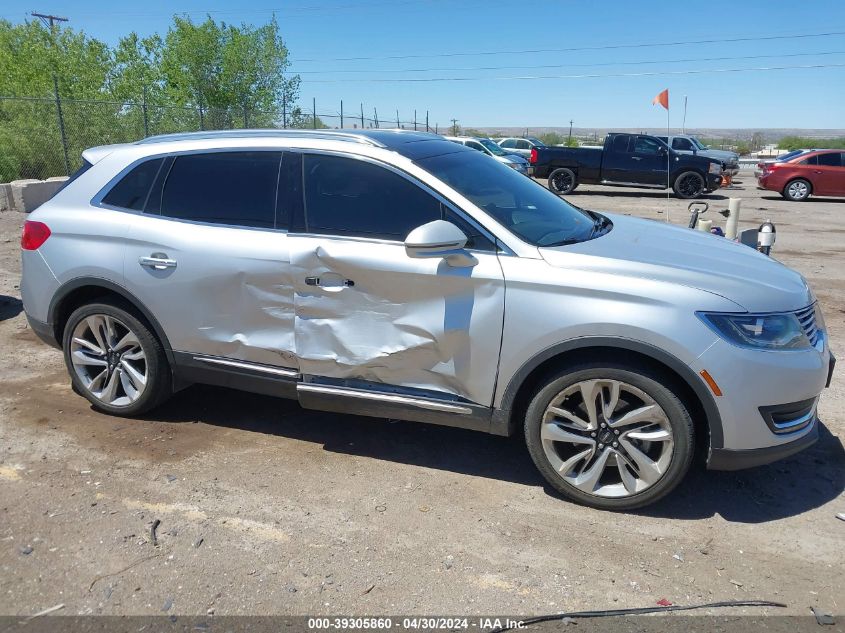 2016 Lincoln Mkx Reserve VIN: 2LMPJ8LR4GBL79338 Lot: 39305860