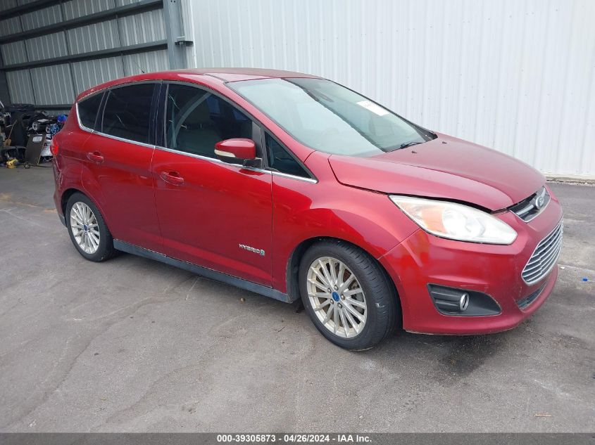 2013 Ford C-Max Hybrid Sel VIN: 1FADP5BU9DL529287 Lot: 39305873