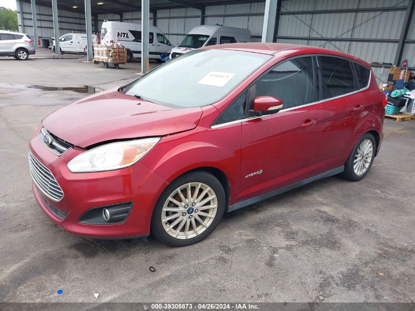 2013 Ford C-Max Hybrid Sel VIN: 1FADP5BU9DL529287 Lot: 39305873